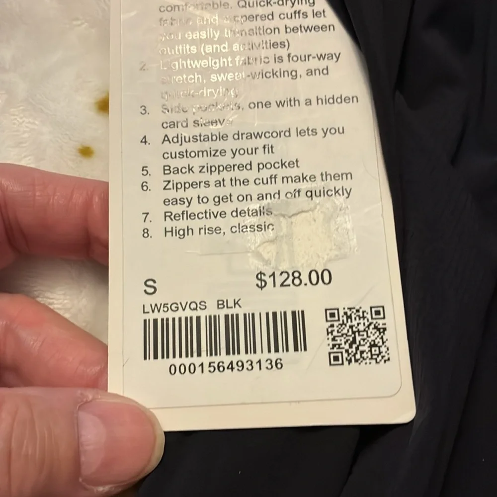 NWT Lululemon Run Crew Graphic HR Track Pant Four Way Stretch High Rise Classic - Picture 13 of 13